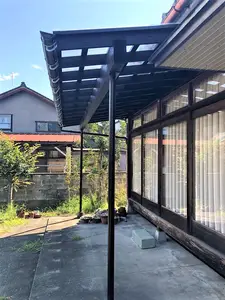 テラス屋根を改修し長持ちする屋根に